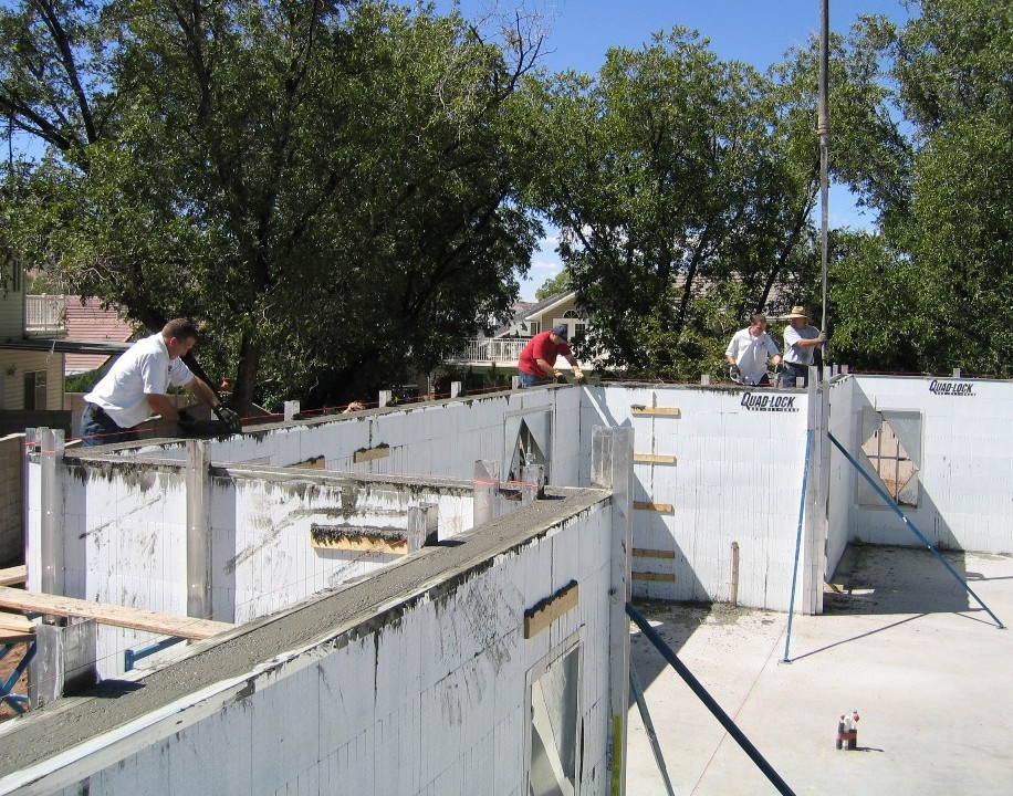 Insulated Concrete Form House