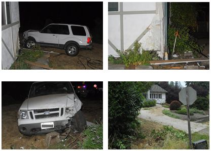 Car crashes into Quad-Lock ICF Wall